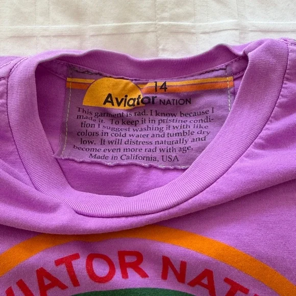New! Aviator Nation women’s tee XS shirt tshirt - Picture 4 of 4